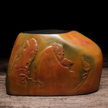 《勤读》 方学斌大师的金皮包石艺术与工艺美学